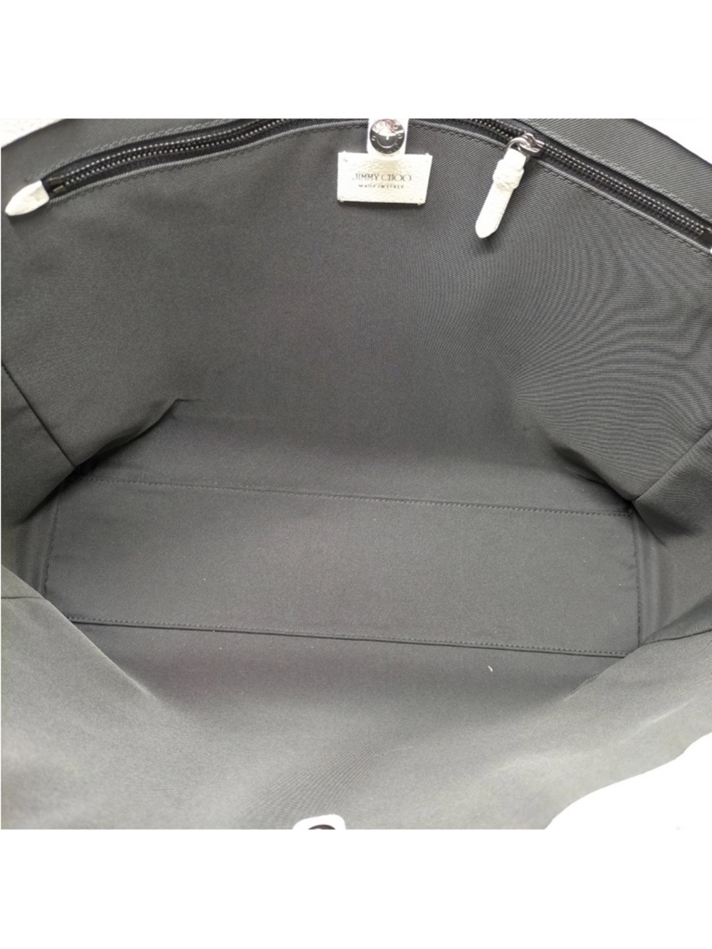 Jimmy Choo White Star Large Leather Tote - Picture 8 of 17